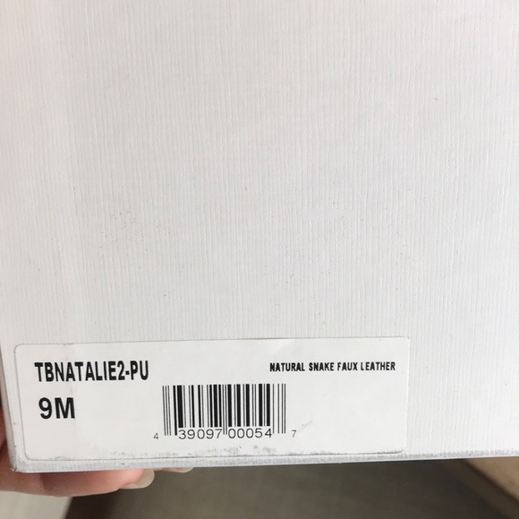 TREASURE AND BOND MULTI FAUX SNAKE BOOTIES - Picture 6 of 6